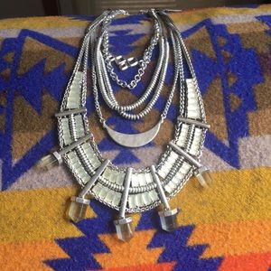 Lucky Brand NWT crystal necklace